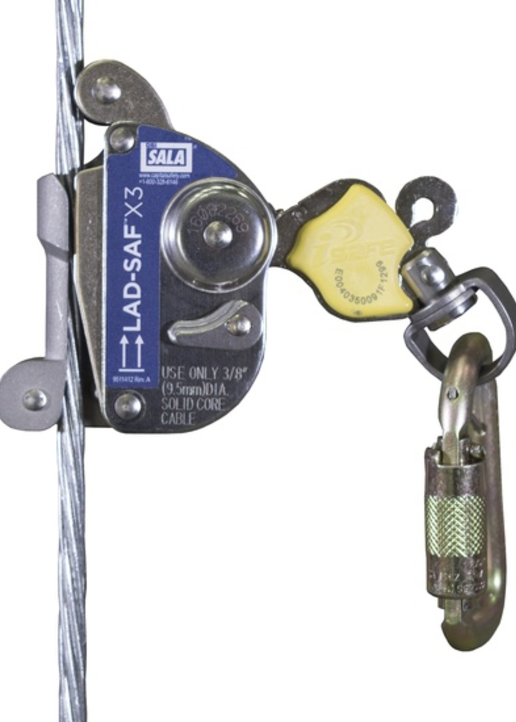 3M Fall Protection Lad-Saf X3 Detachable Cable Sleeve