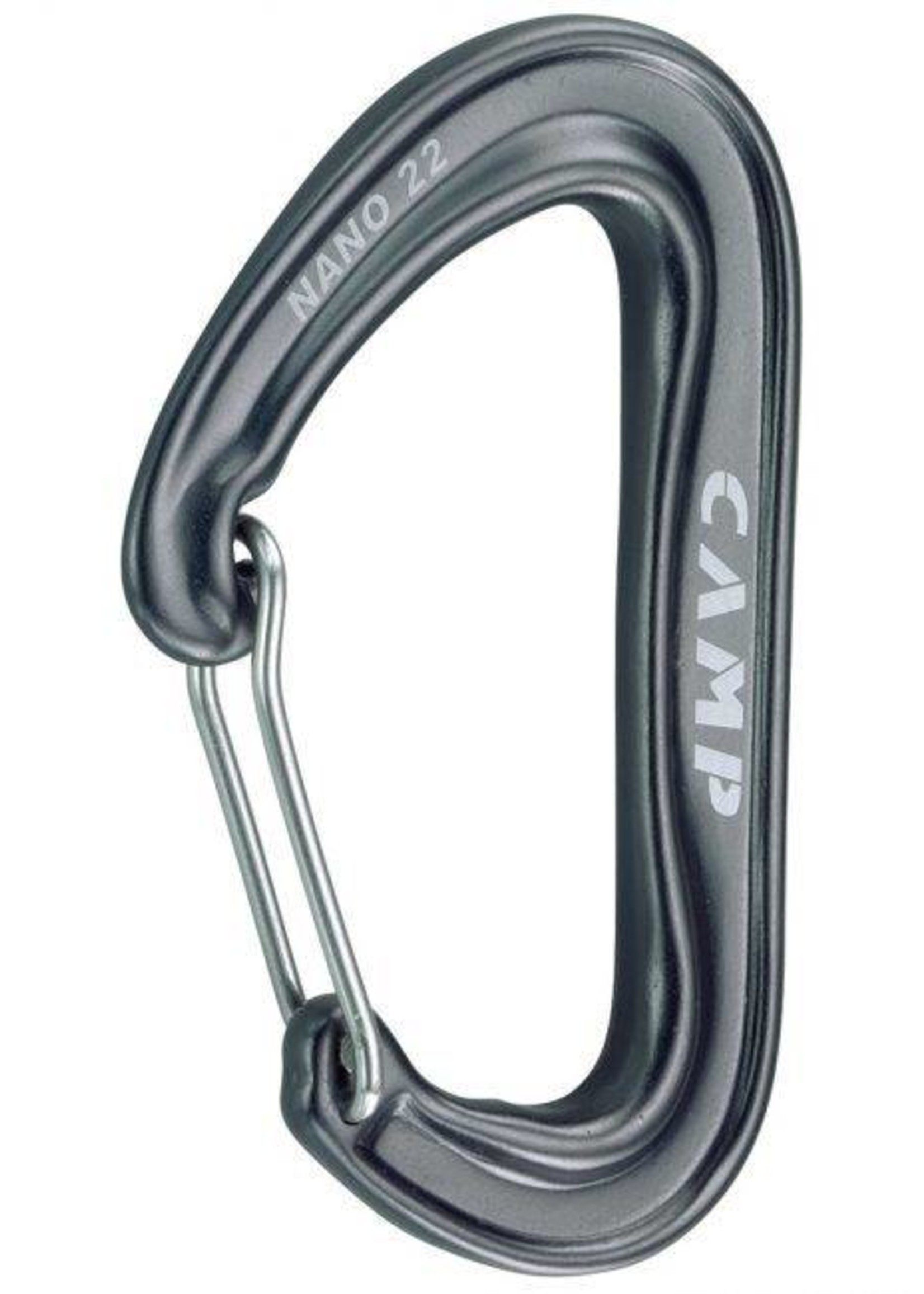 Camp USA Nano 22 Non-Locking, Wire Gate Carabiner