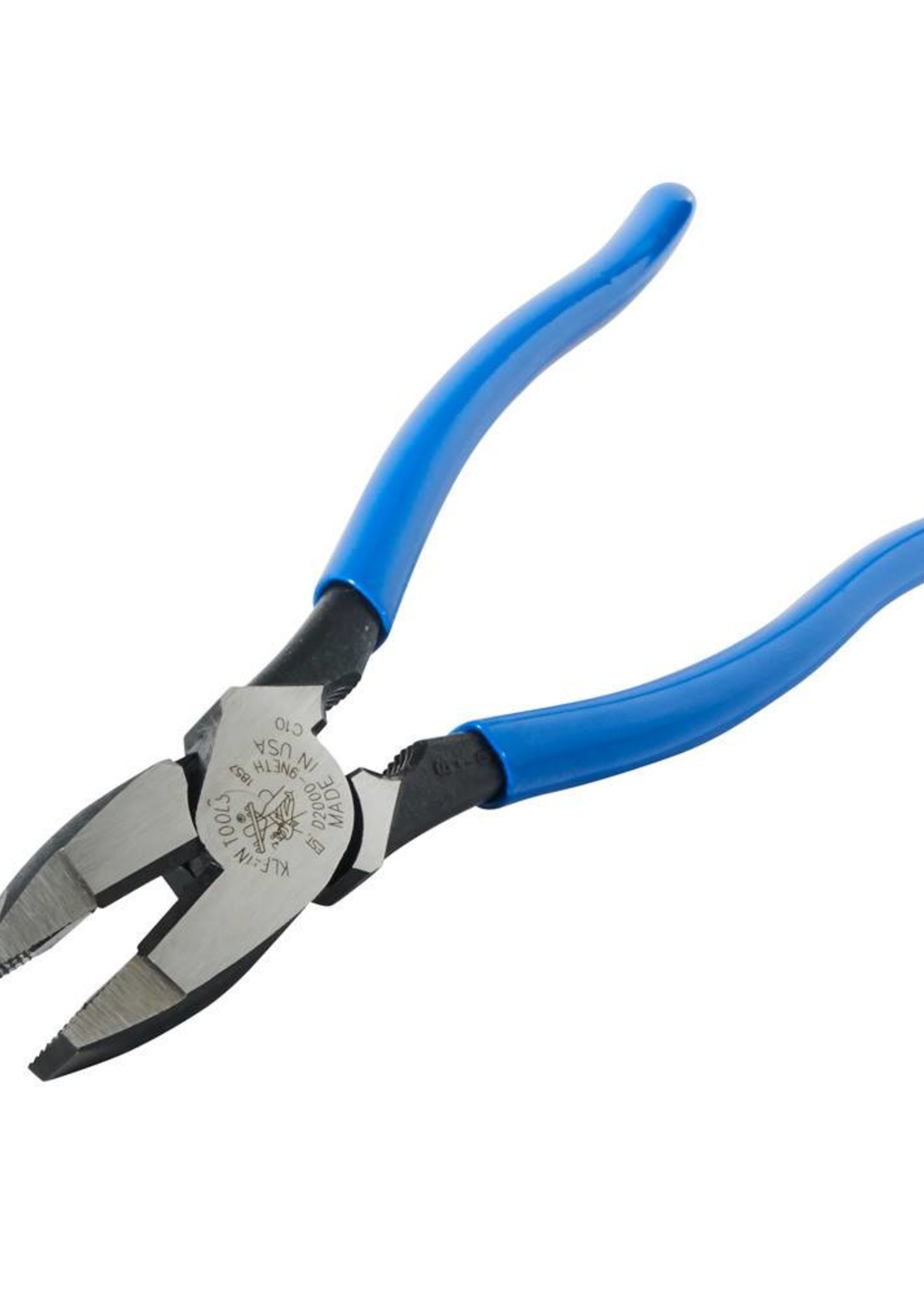 Klein Tools 9" Hard Jaw Side Cutter w/Thread Chaser