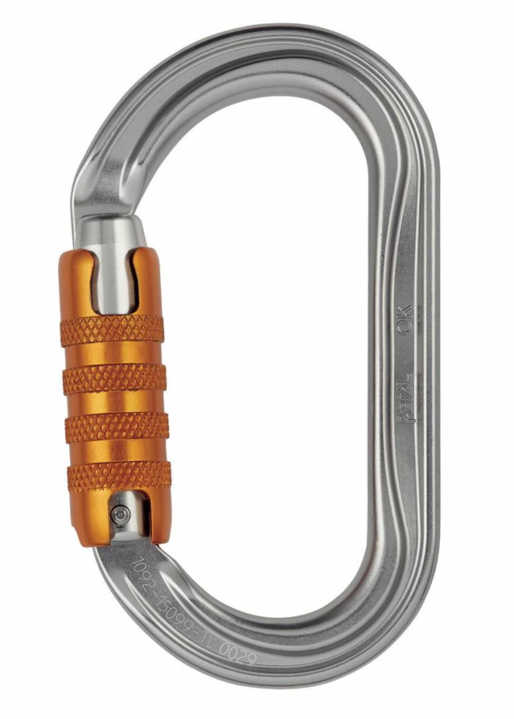 Petzl America OK H-Frame carabiner, triact-lock