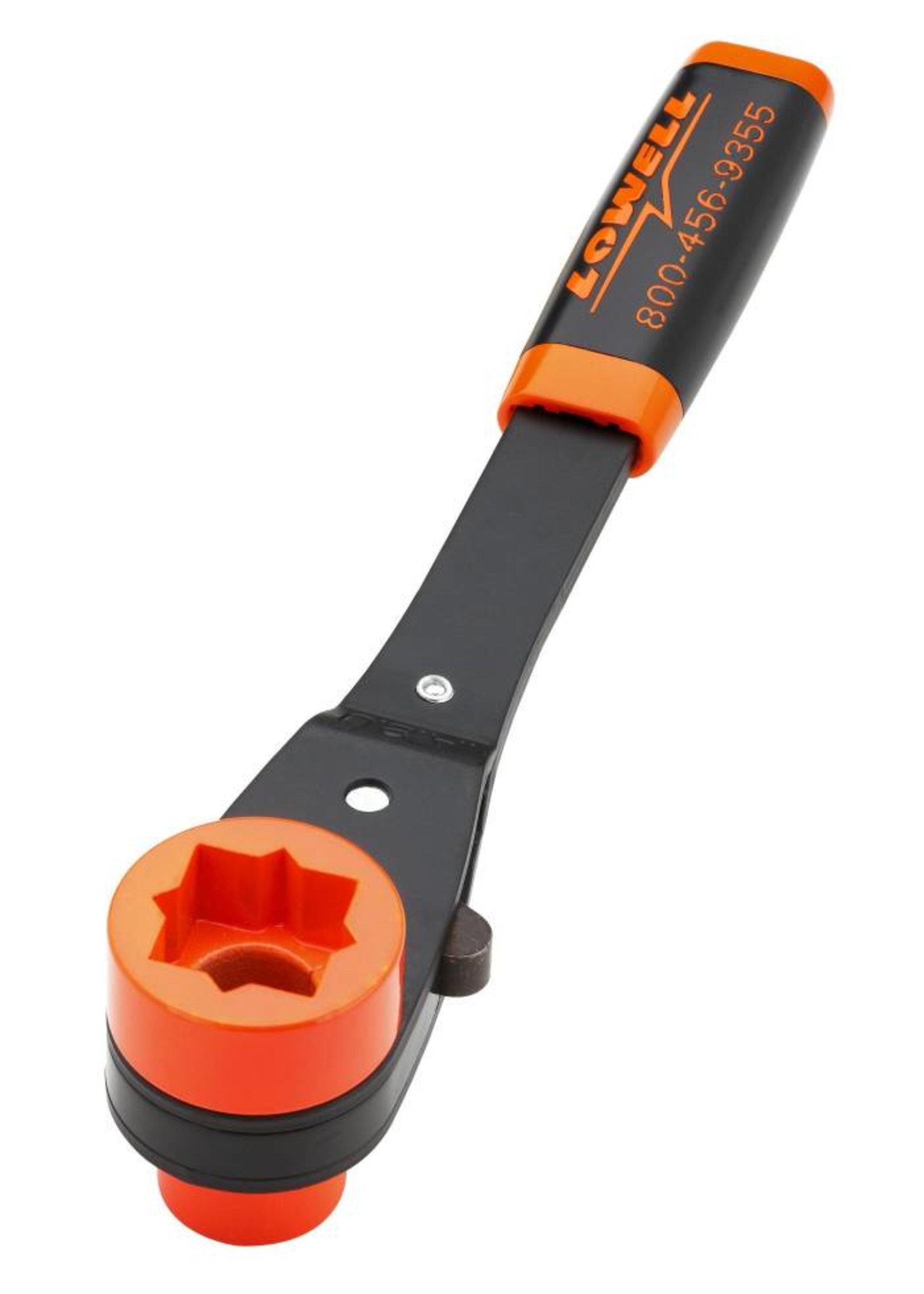 Lowell Tools Lowell Lineman's Ratcheting Wrench w/handle