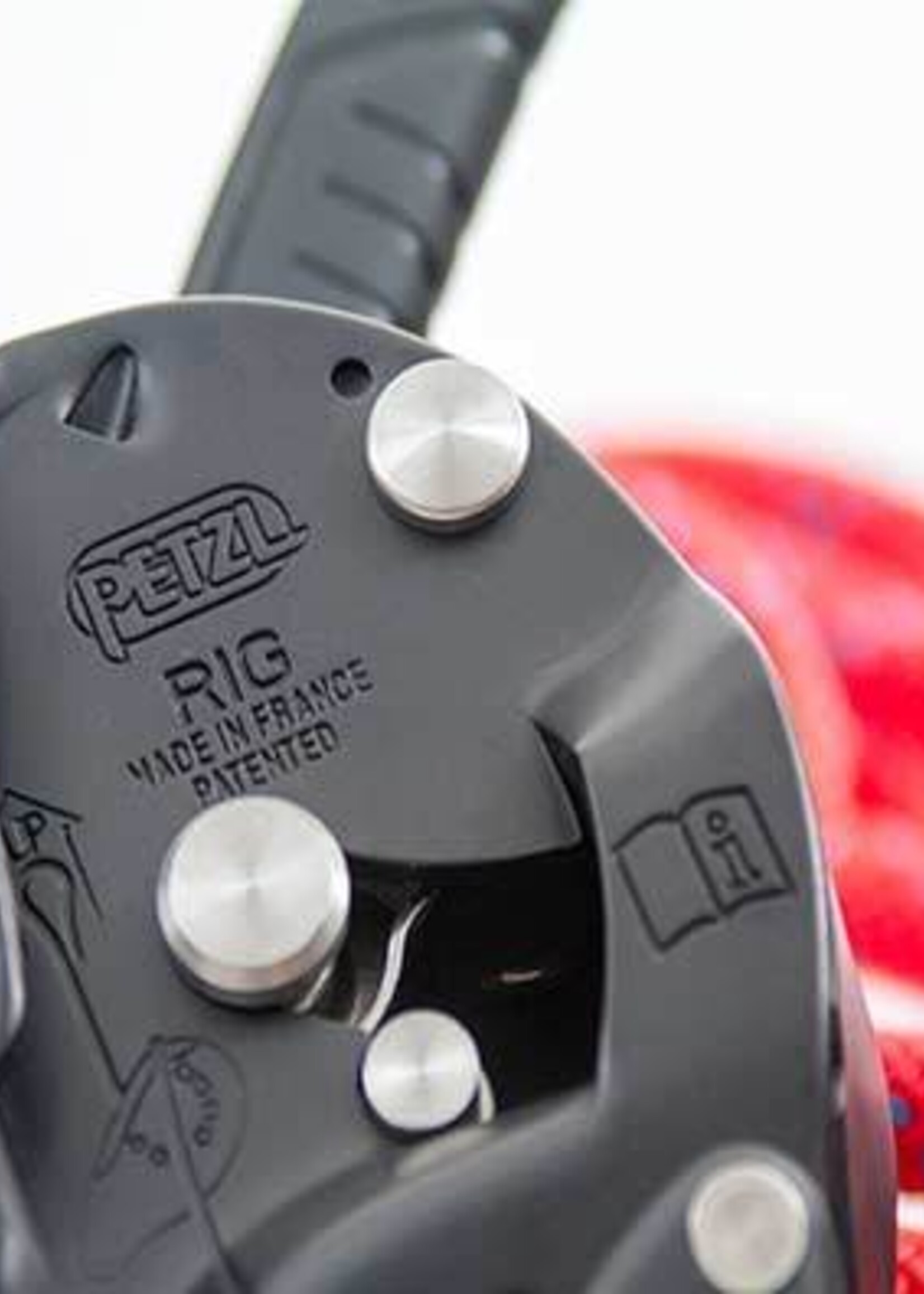 Petzl America Rig, Descender / Belay Device, NFPA,