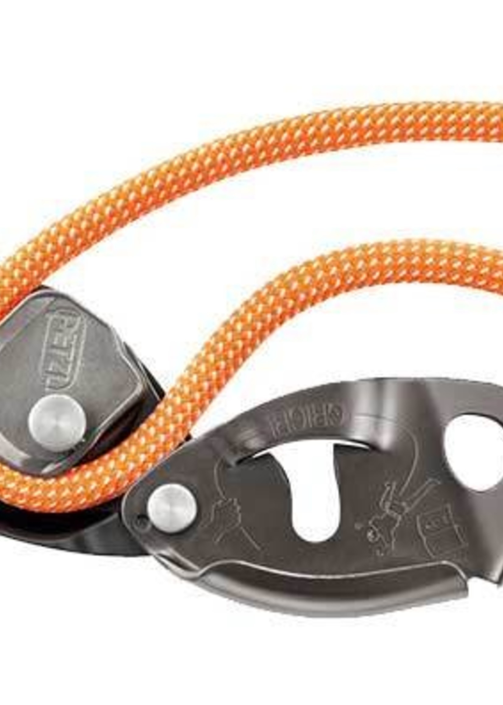 Petzl America GRIGRI 2, assisted braking belay device, Gray