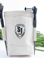 Buckingham Mfg Canvas Nut/Bolt Bag w/Tunnel Loop - S1