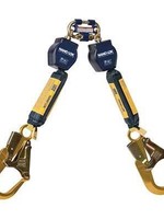 3M Fall Protection Nano-Lok Twin-Leg Quick Connect Self Retracting Lifeline - Web
