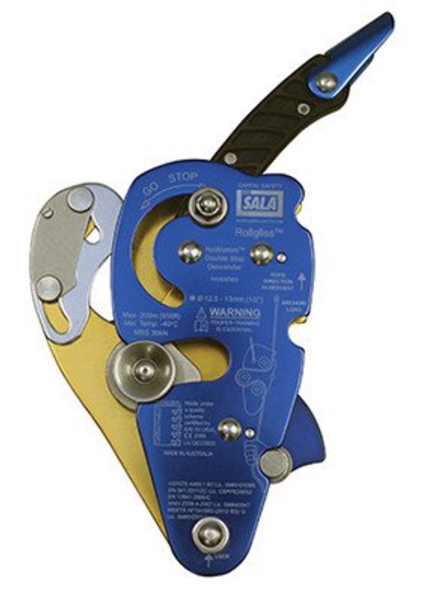 3M Fall Protection No Worries Double-Stop Descender