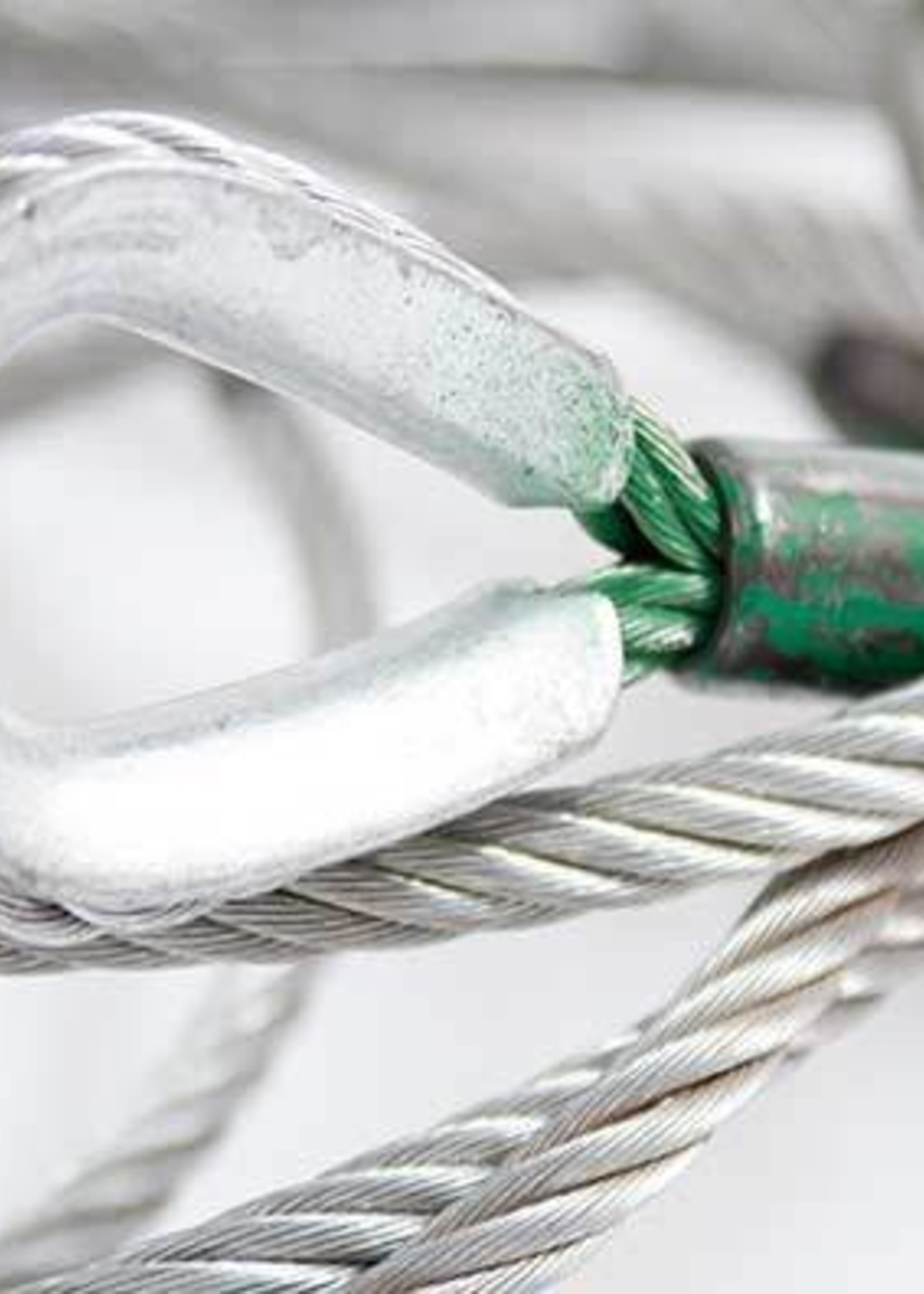 Western Sling 3/8" IWRC Sling 5', Dual Thimbles