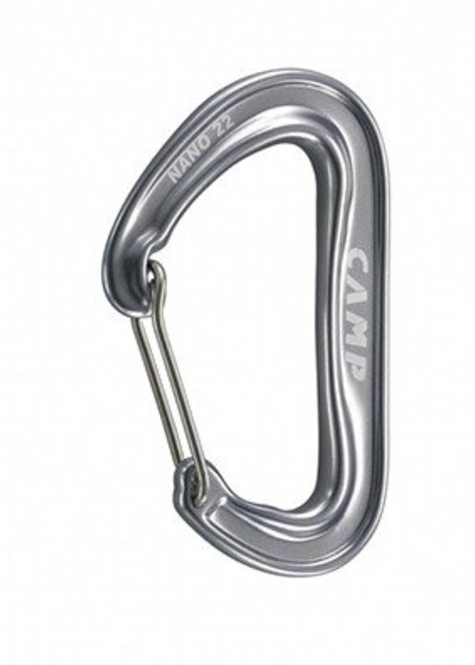 Camp USA Nano 22 Non-Locking, Wire Gate Carabiner