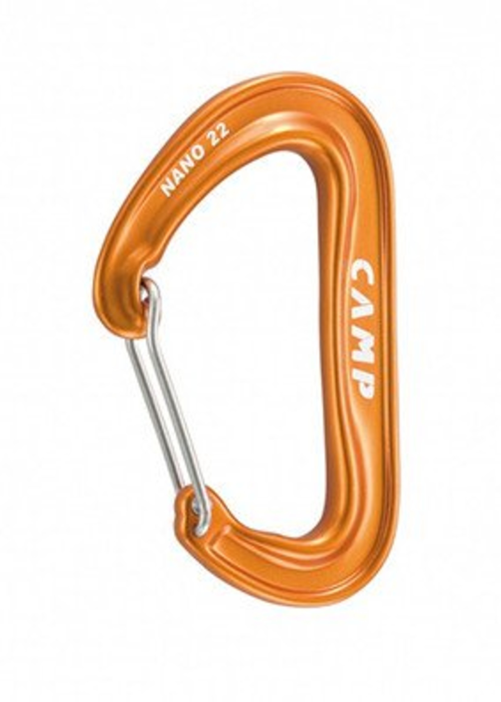 Camp USA Nano 22 Non-Locking, Wire Gate Carabiner