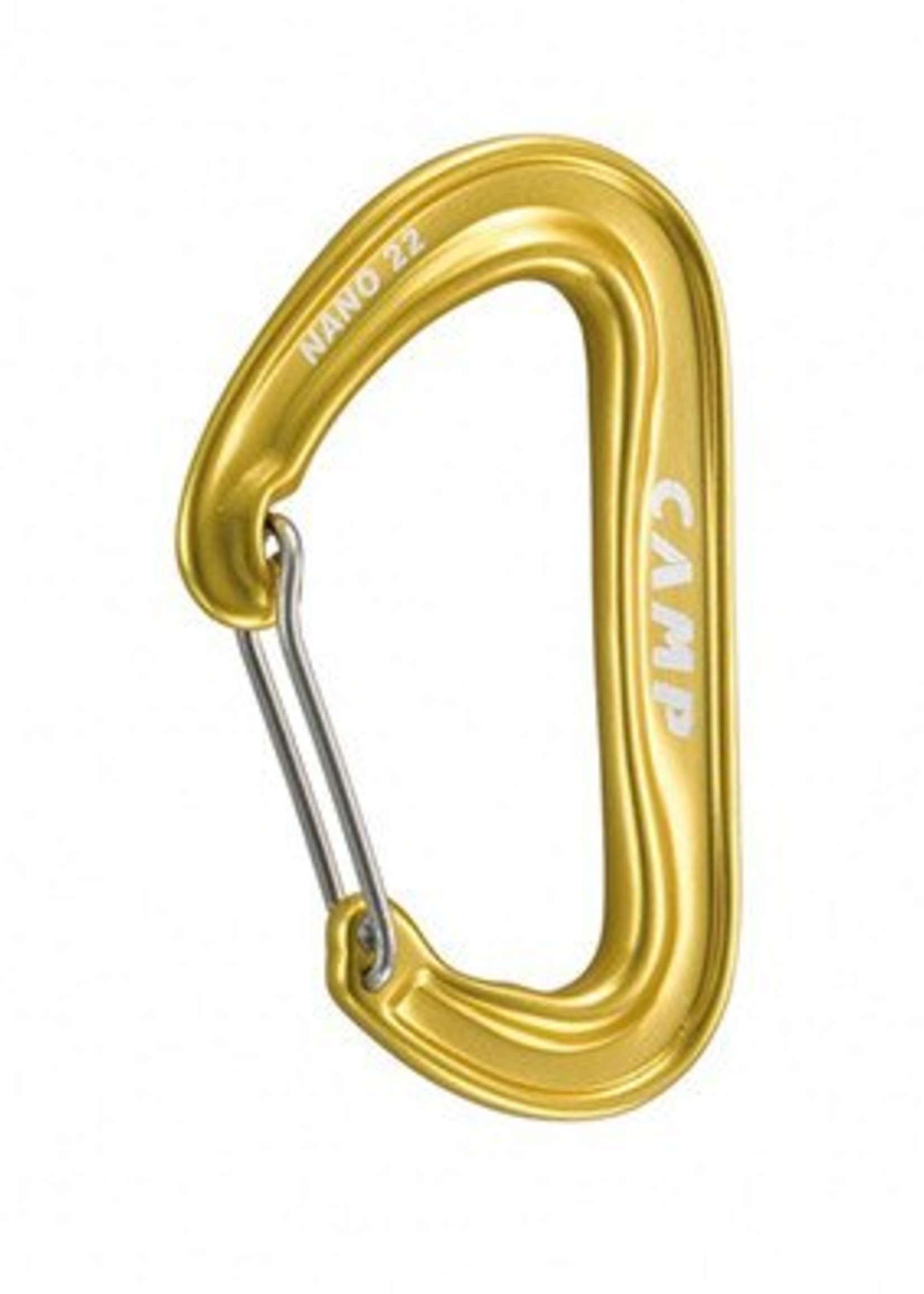 Camp USA Nano 22 Non-Locking, Wire Gate Carabiner