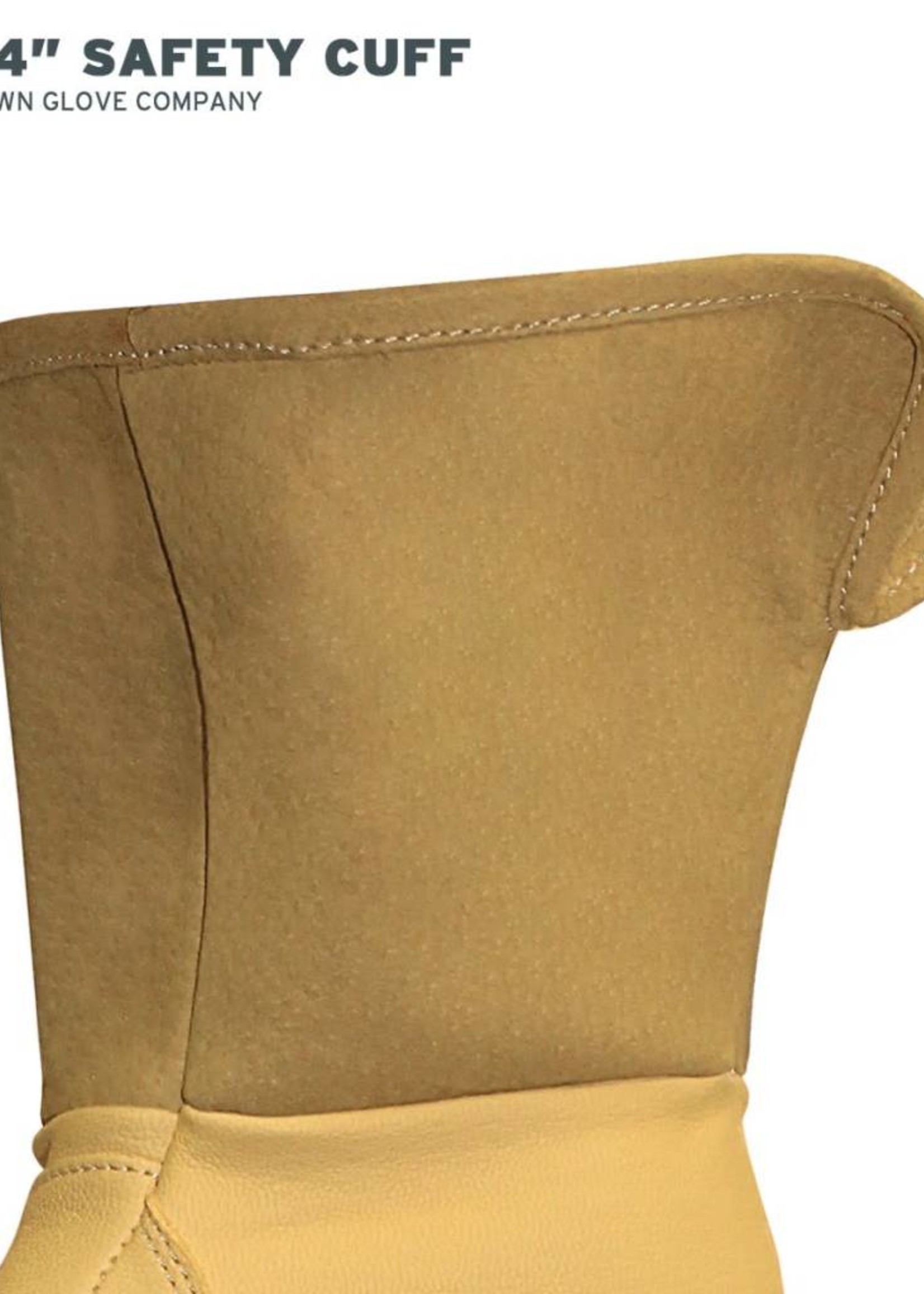 Youngstown Leather Utility Plus Wide-Cuff Glove