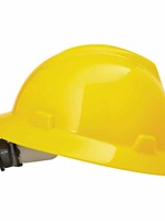 MSA Safety V Gard Hard Hat W/Rachet Suspension