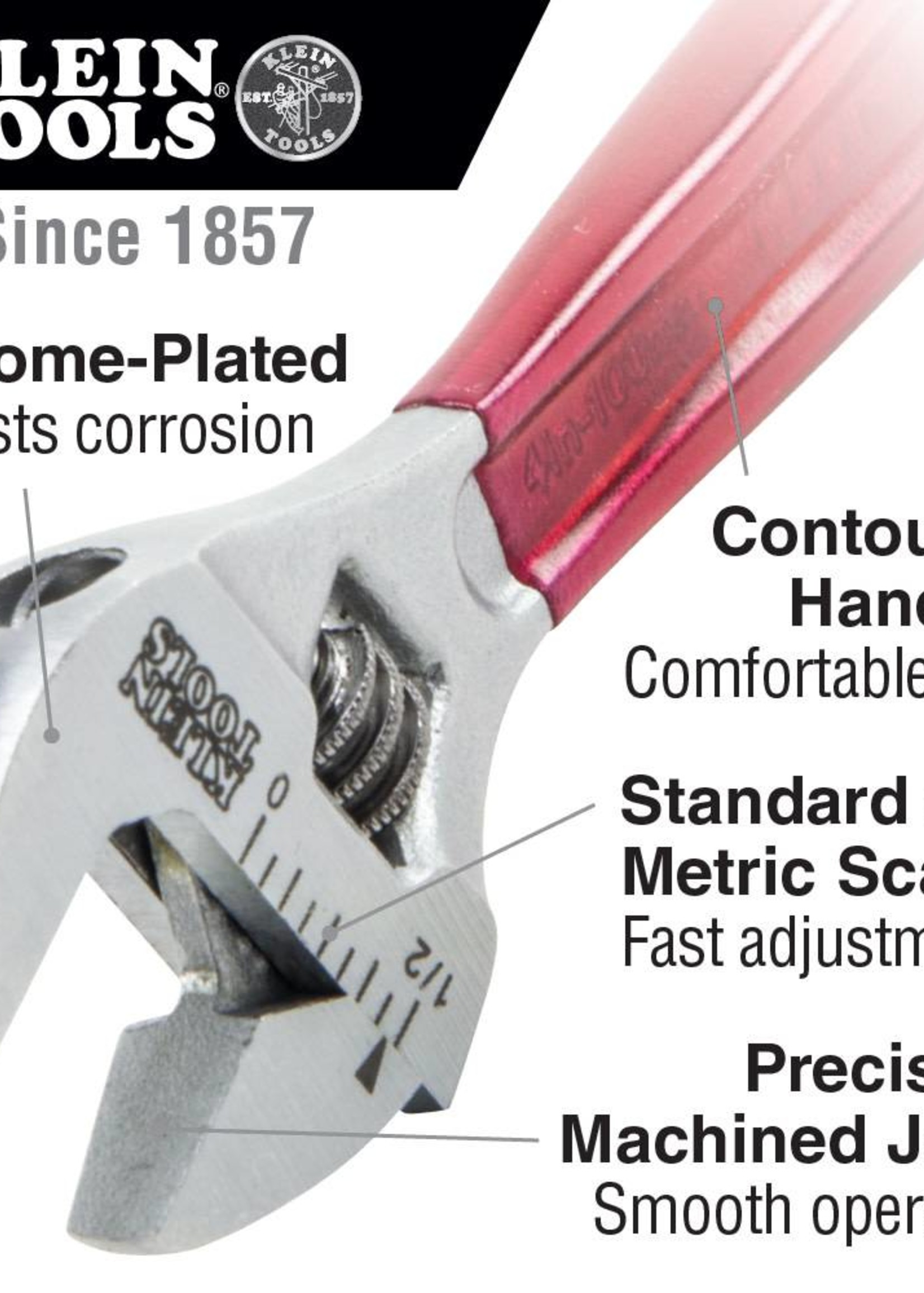 Klein Tools Adjustable Wrench -