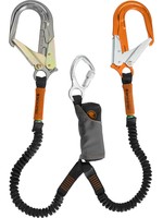 Skylotec SKYSAFE PRO FLEX ALU Double leg Large Orange and Silver Alu Snaphooks
