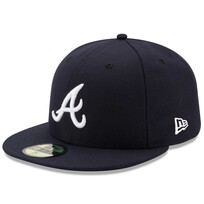 New Era Atlanta Braves 2017 AC On Field Road Navy