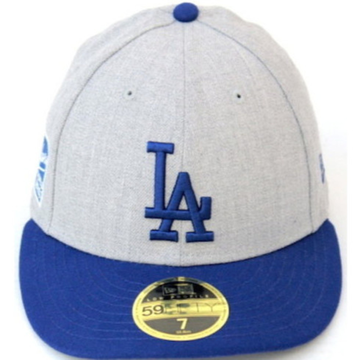 New Era Women's Heathered Royal, White Los Angeles Dodgers