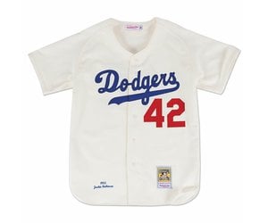 Brooklyn Dodgers Jackie Robinson #42 2020 Mlb Blue Jersey - Dingeas