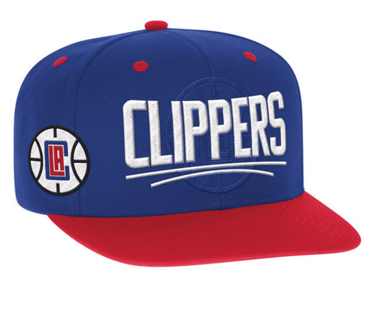 Adidas LA Clippers Adidas 2016 Draft Snapback Blue