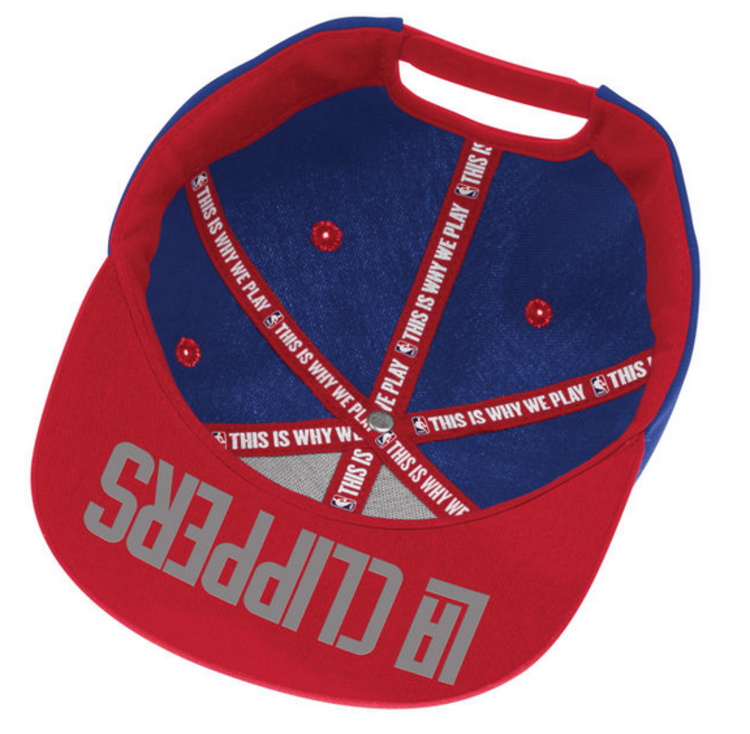 Adidas LA Clippers Adidas 2016 Draft Snapback Blue
