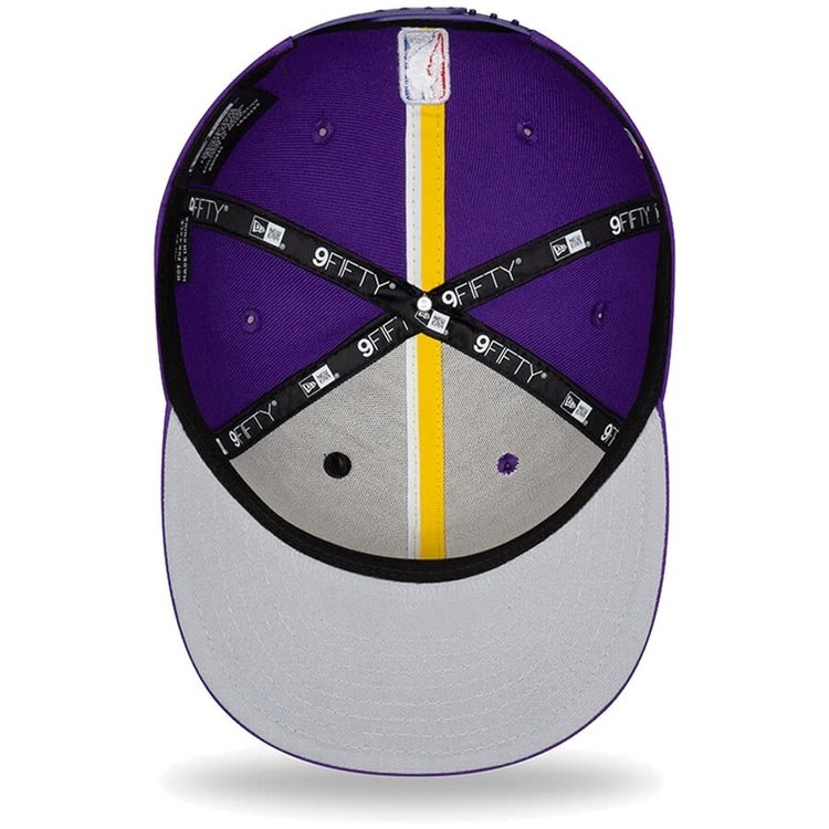 New Era LA Lakers New Era 2019 Draft Snapback  Purple