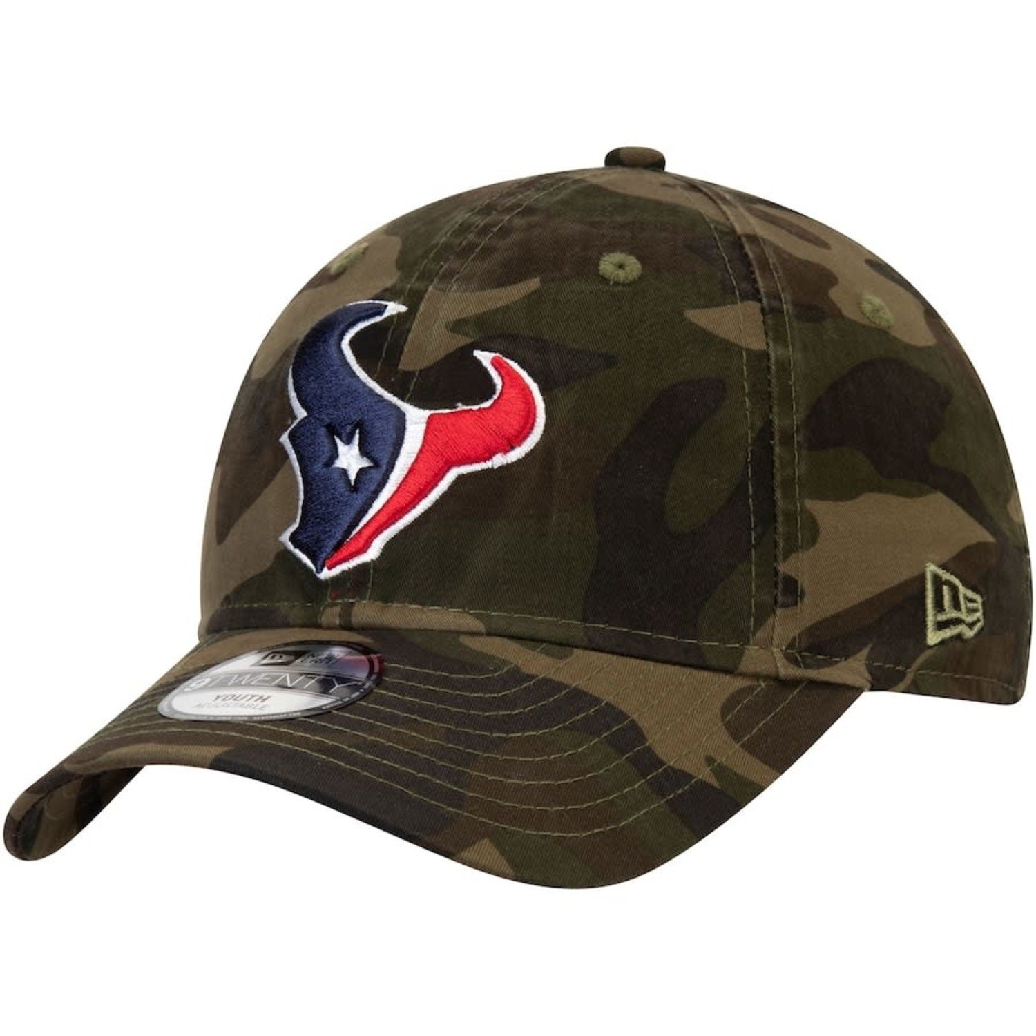 Houston Texans New Era P Core Classic Adjustable 920 Twill Camo