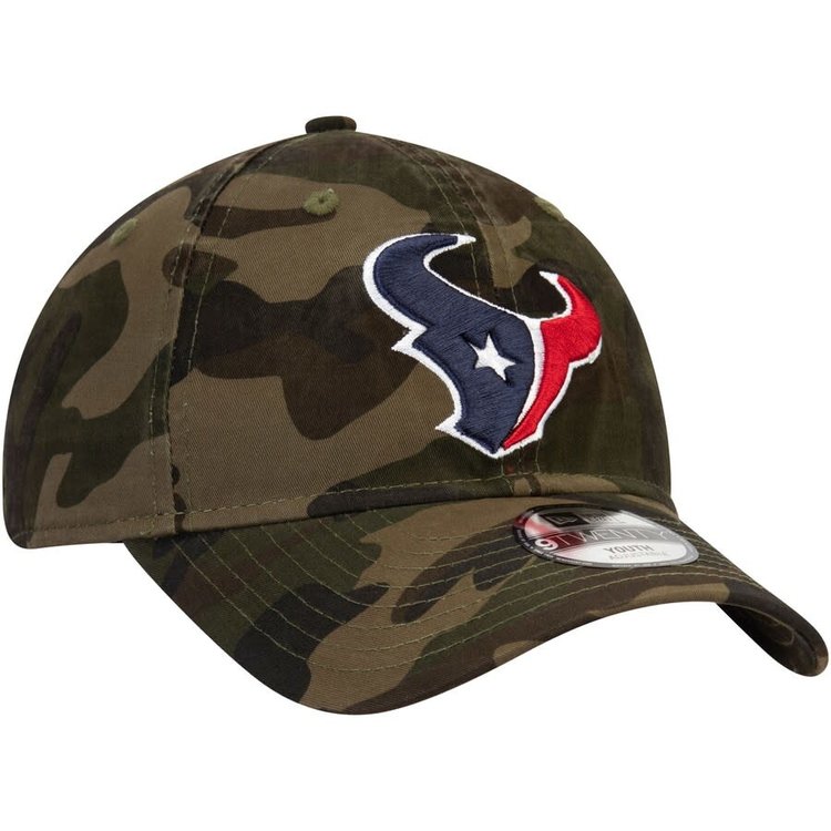 New Era Houston Texans New Era P Core Classic Adjustable 920 Twill Camo