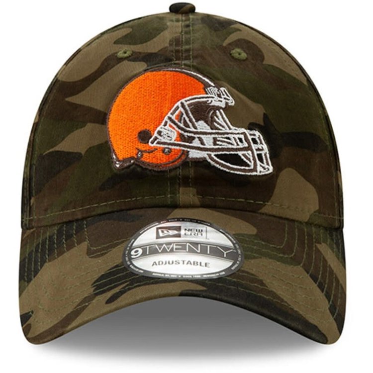 New Era Cleveland Browns New Era P Core Classic Adjustable 920 Twill Camo