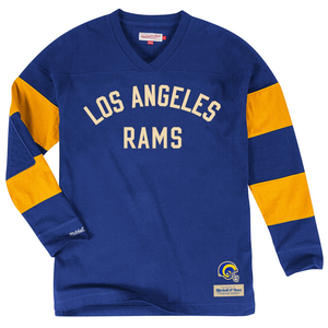 LA Rams Mitchell & Ness Head Coach Hoodie - The Locker Room of Downey