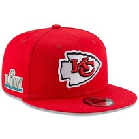 New Era KC Chiefs New Era Snapback 950 SBLIV Bound Side Patch Red