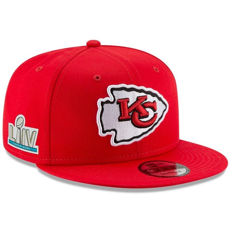 New Era KC Chiefs New Era Snapback 950 SBLIV Bound Side Patch Red