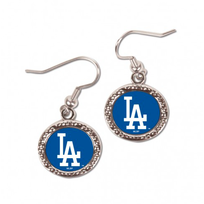 Wincraft MLB Los Angeles Round Dangle Earrings