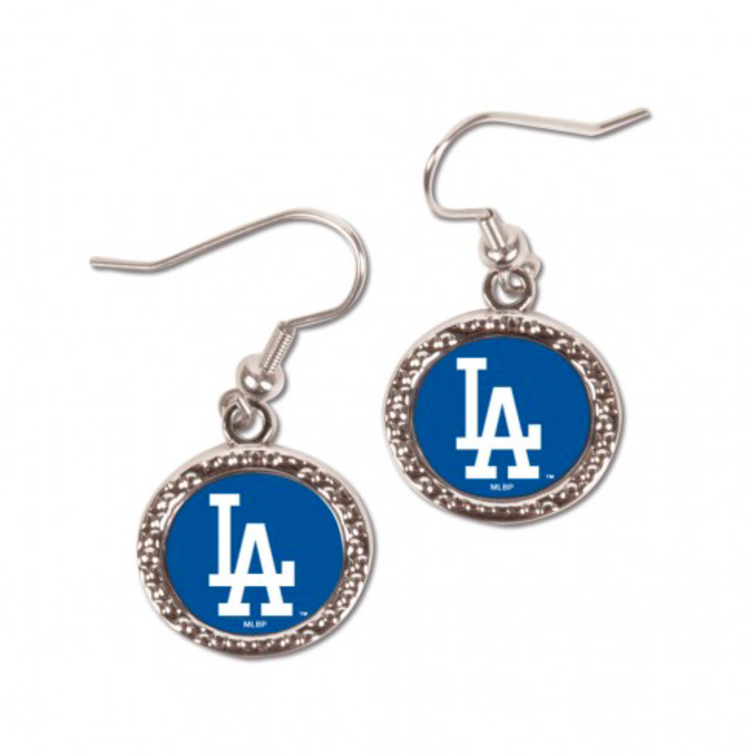 Wincraft MLB Los Angeles Round Dangle Earrings