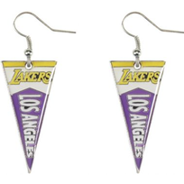 Aminco Pennant Earrings - NBA Lakers