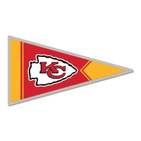 aminco NFL Kansas City Chiefs Team Logo Pin, Team Color (NFL-PN-001-07)