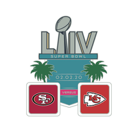 PSG SBLIV Lapel Pin NFL PSG Dueling