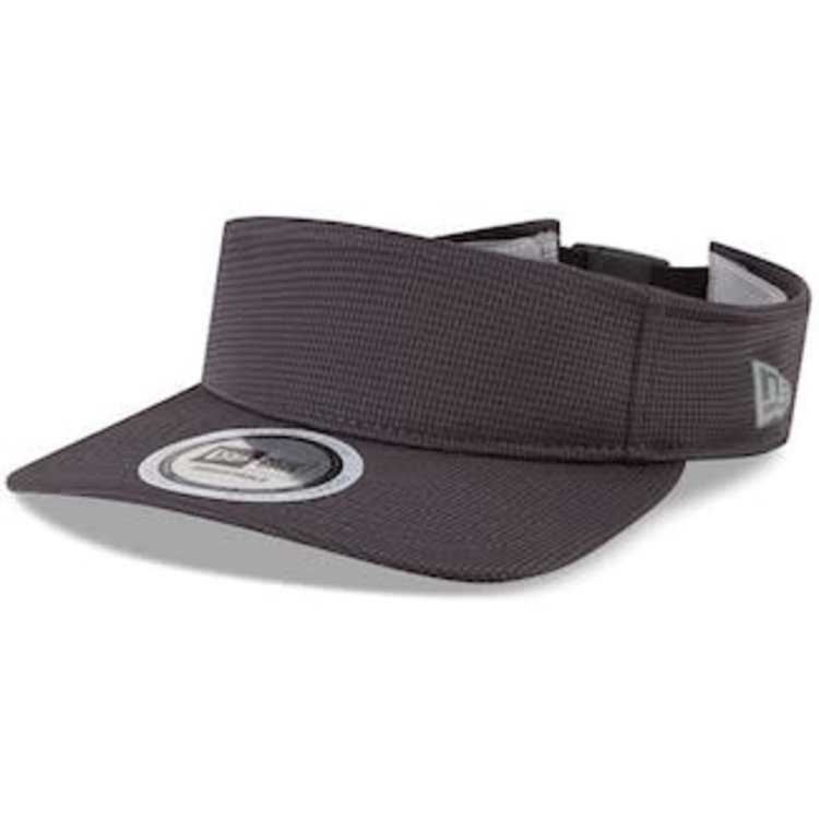 New Era LA Lakers New Era Graphite Training Series Adjustable Visor gray