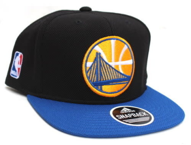 Adidas Golden State Warriors Adidas Draft Snapback Black/Blue