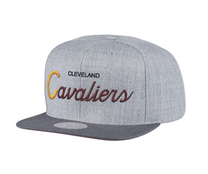 Cleveland Cavaliers Snapback Mitchell & Ness Script Cap Hat