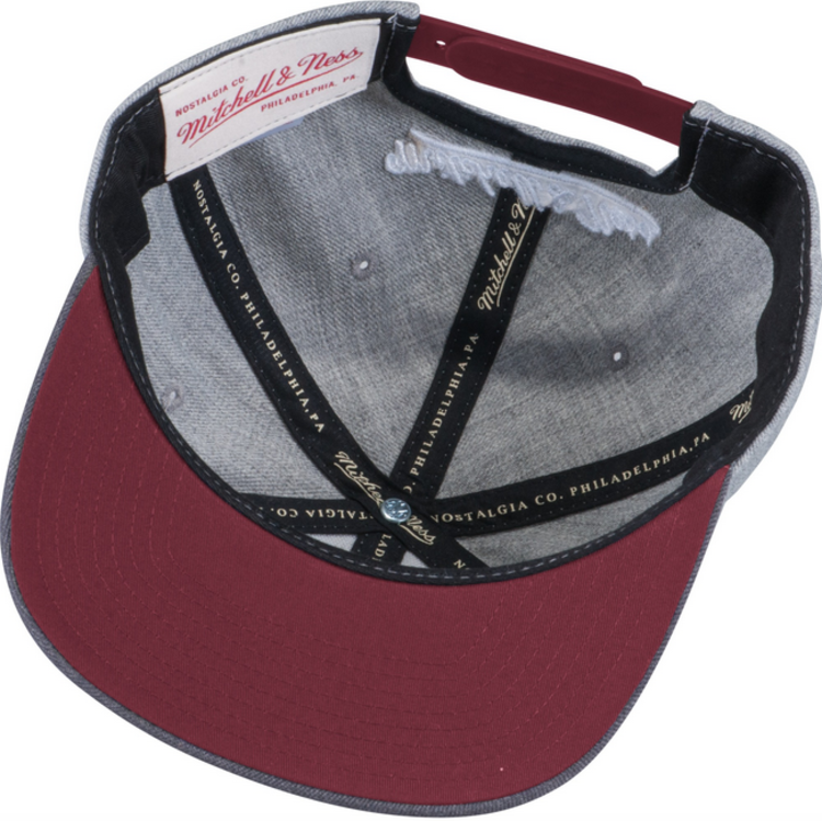 Mitchell and Ness Cleveland Cavaliers Mitchell & Ness Tri Pop Special Script Snapback Gray