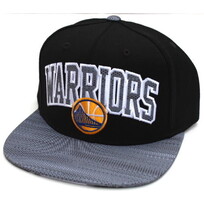 Adidas NBA Golden State Warriors Adidas City Undervisor Snapback Black/Gray OSFA