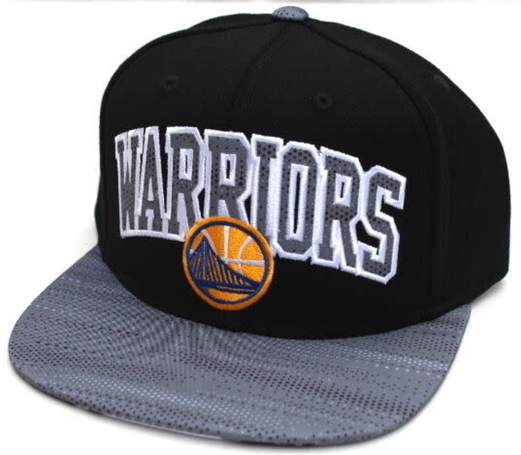 Adidas NBA Golden State Warriors Adidas City Undervisor Snapback Black/Gray OSFA