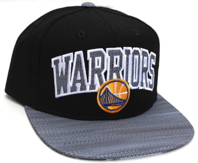 Adidas NBA Golden State Warriors Adidas City Undervisor Snapback Black/Gray OSFA