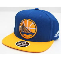 Adidas NBA Golden State Warriors Adidas Draft Snapback Blue/Yellow OSFA