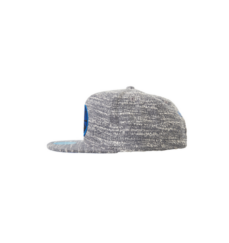 Mitchell and Ness Golden State Warriors Mitchell & Ness Grey Noise Snapback Gray