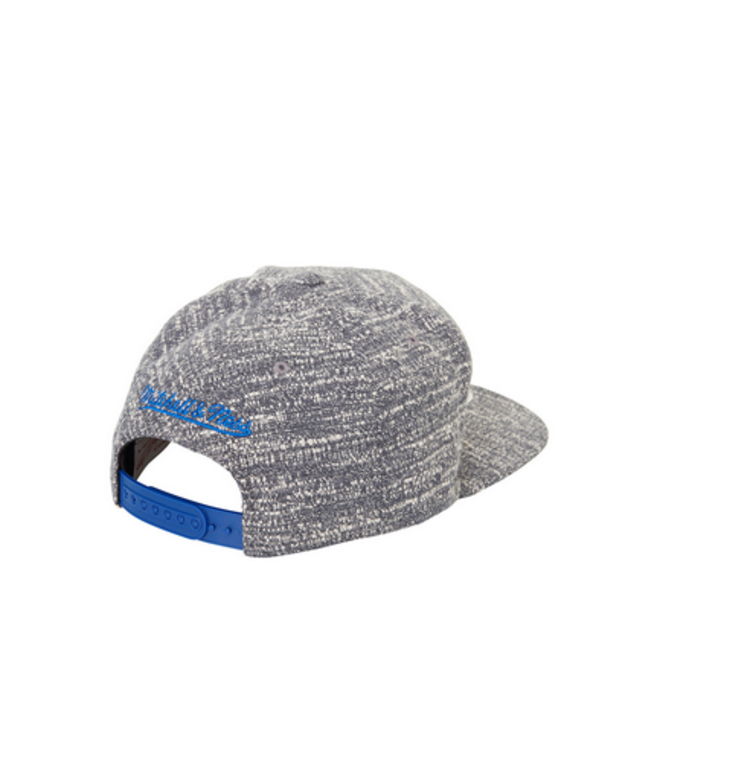 Mitchell and Ness Golden State Warriors Mitchell & Ness Grey Noise Snapback Gray
