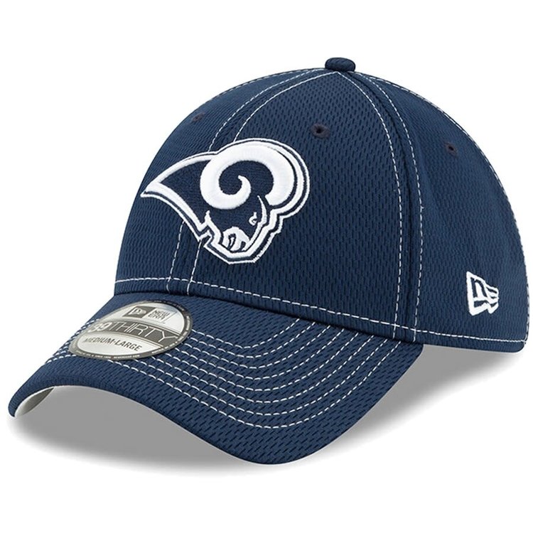 New Era LA Rams New Era 19 Flex 3930 Onfield Road Sideline Navy