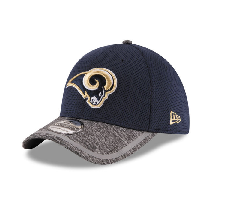 New Era NFL Los Angeles Rams '16 Training Camp Flex Stretch Fit Navy