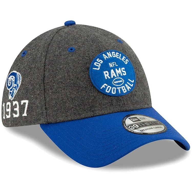 New Era LA Rams New Era  19 Onfield Home Sideline Flex  3930 Royal Skull
