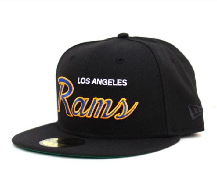 la rams script snapback