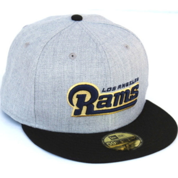 New Era Rams Wordmark Heather/Black